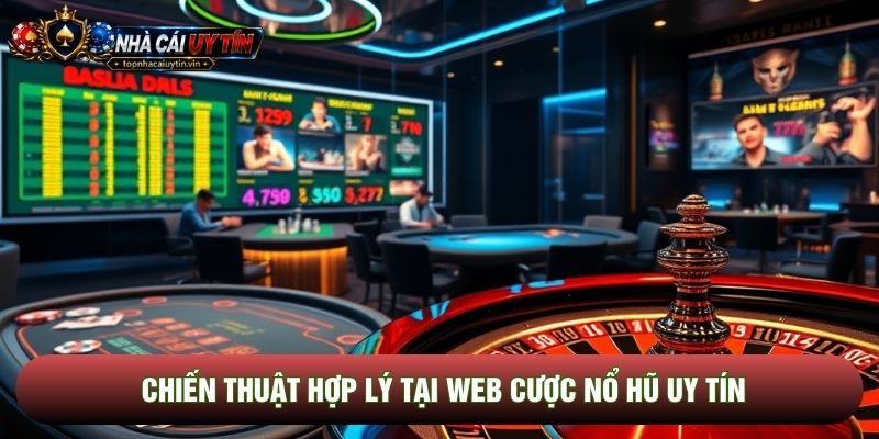 Chiến thuật hợp lý tại web cược nổ hũ uy tín