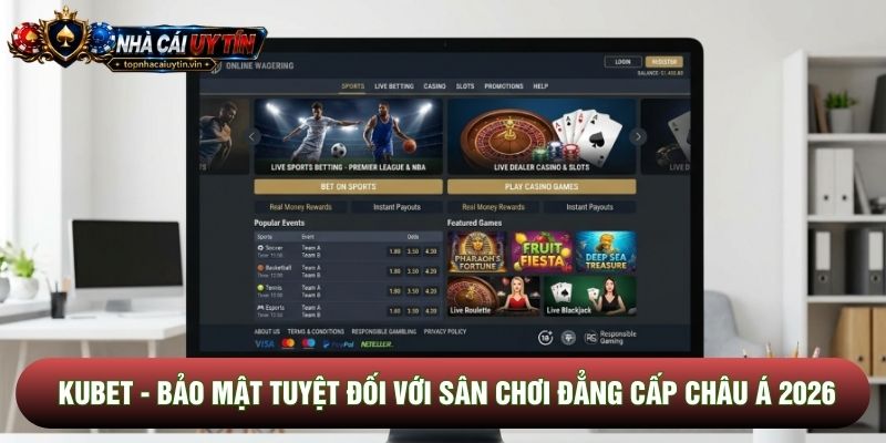 Kubet - Bảo Mật Tuyệt Đối Với Sân Chơi Đẳng Cấp Châu Á 2026