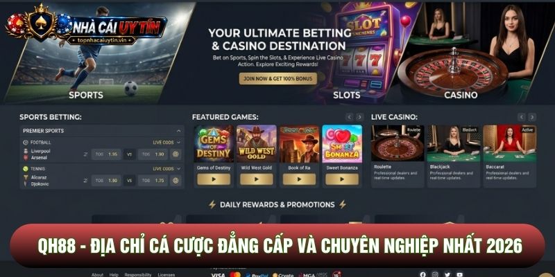 QH88 - Địa Chỉ Cá Cược Đẳng Cấp Và Chuyên Nghiệp Nhất 2026