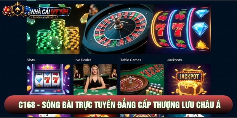 C168 - Sòng Bài Trực Tuyến Đẳng Cấp Thượng Lưu Châu Á