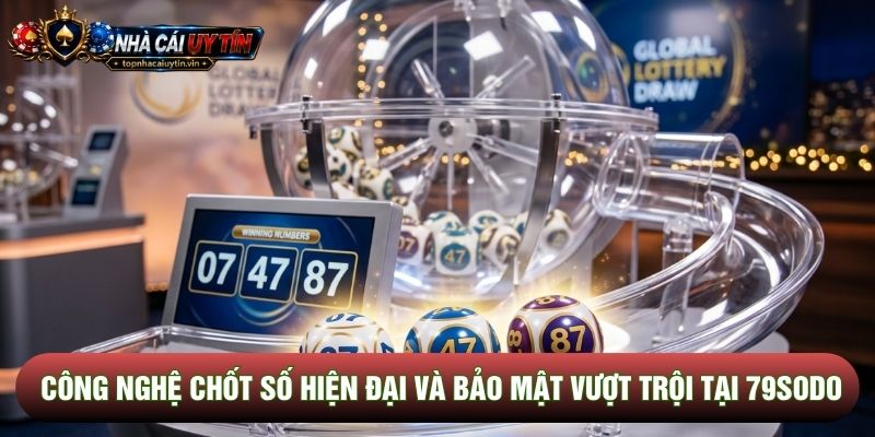 Công nghệ chốt số hiện đại và bảo mật vượt trội tại 79sodo
